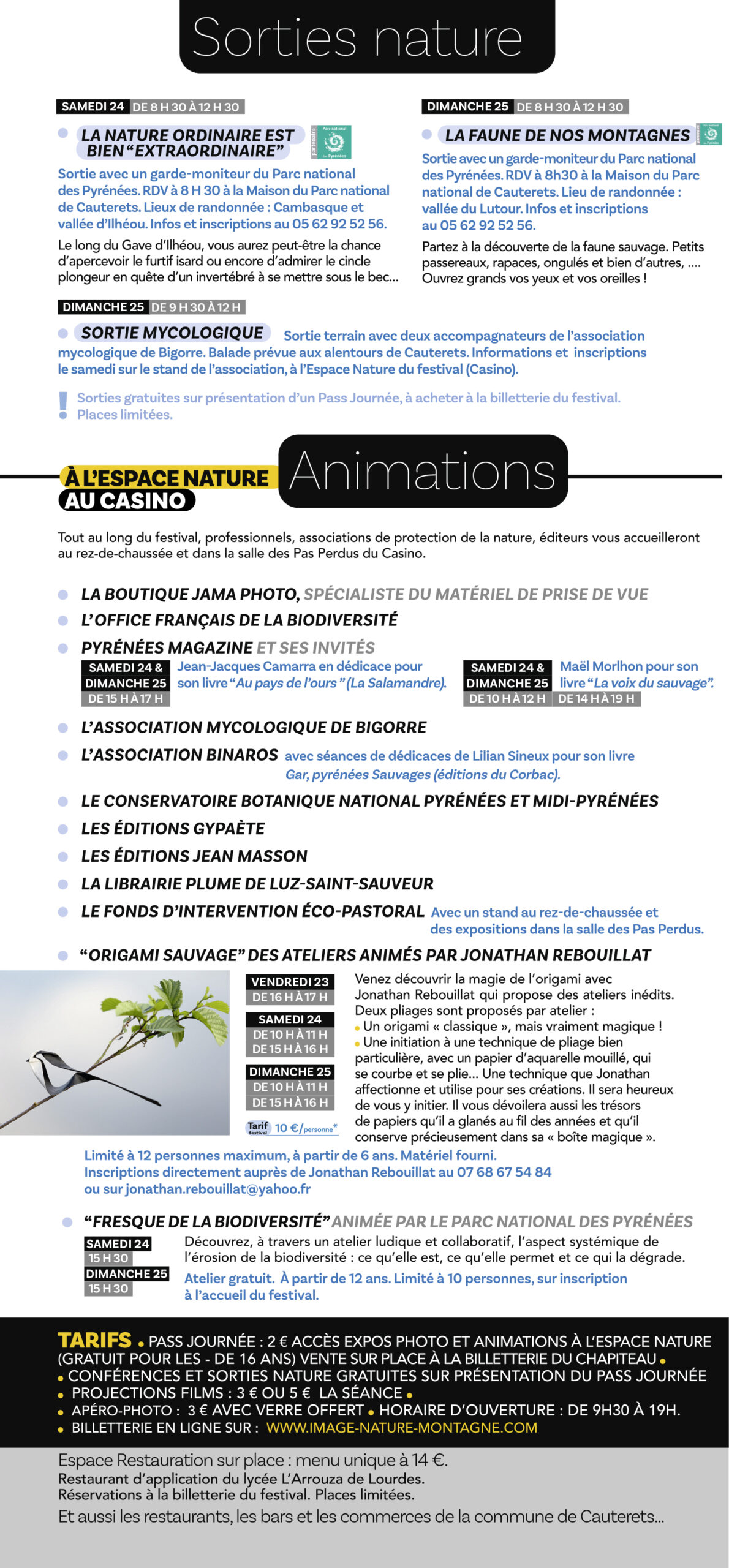 FPIN 2022 - Sorties Nature & Animations
