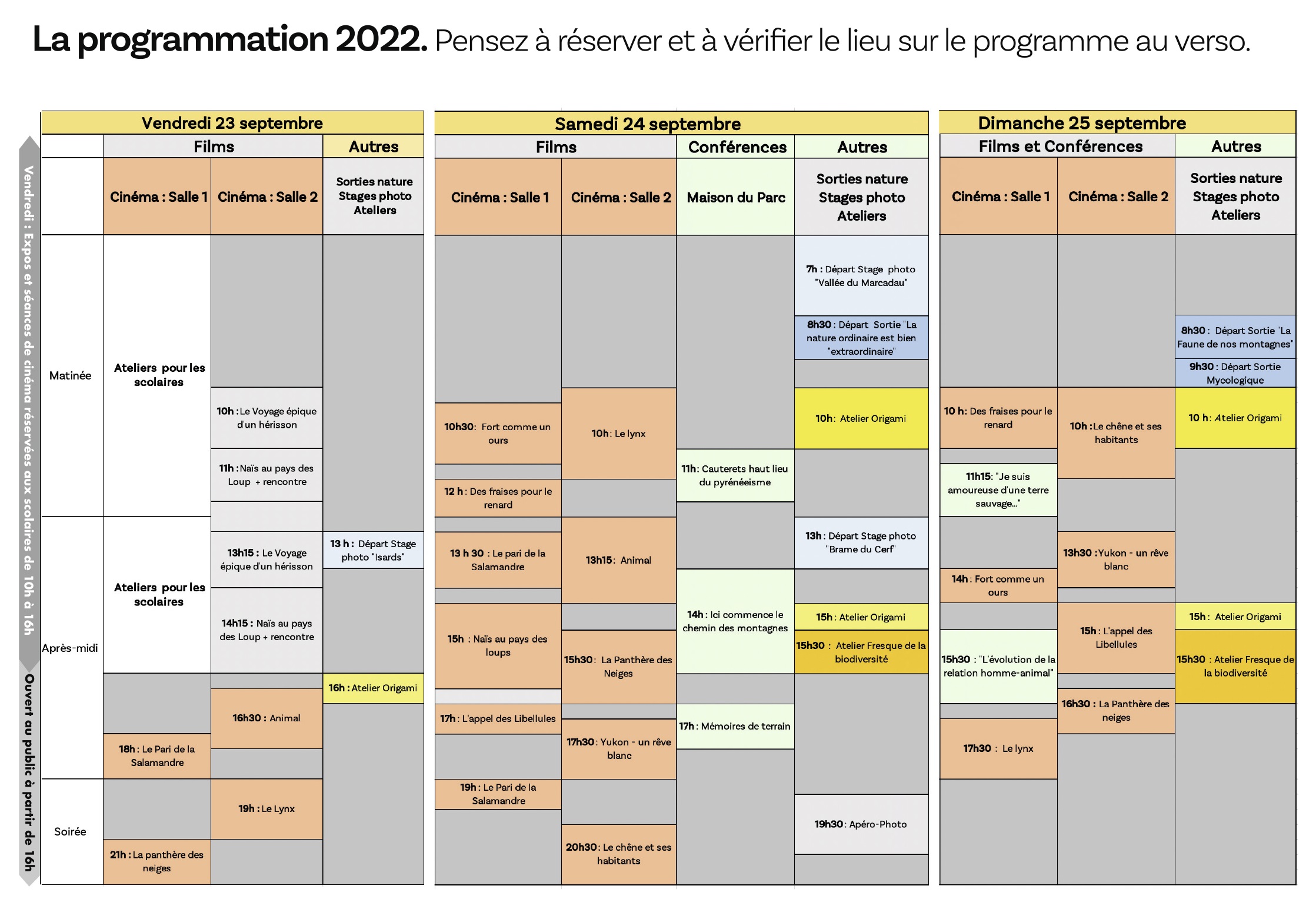 FPIN 2022 - Grille de Programmation