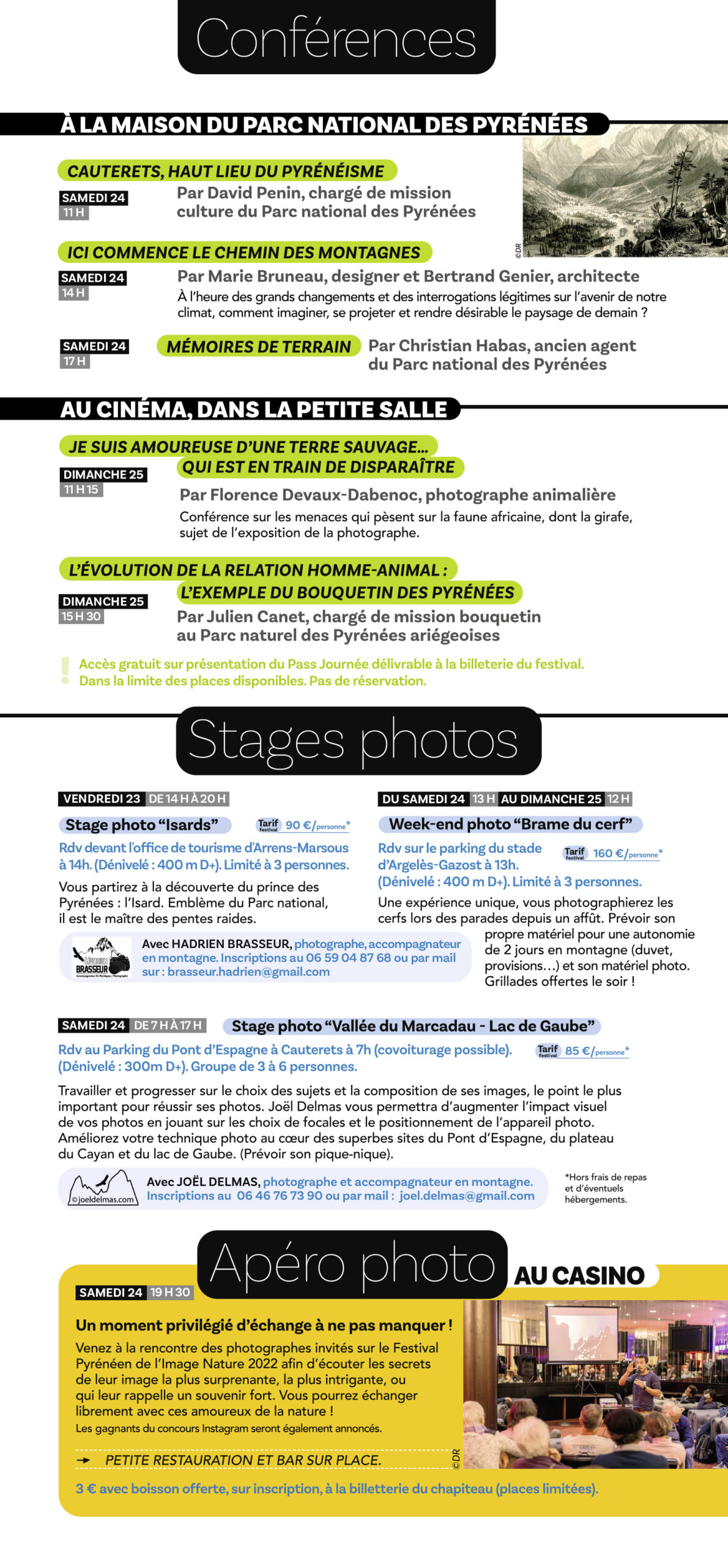 FPIN 2022 - Conférences, Stages et Apéro Photo