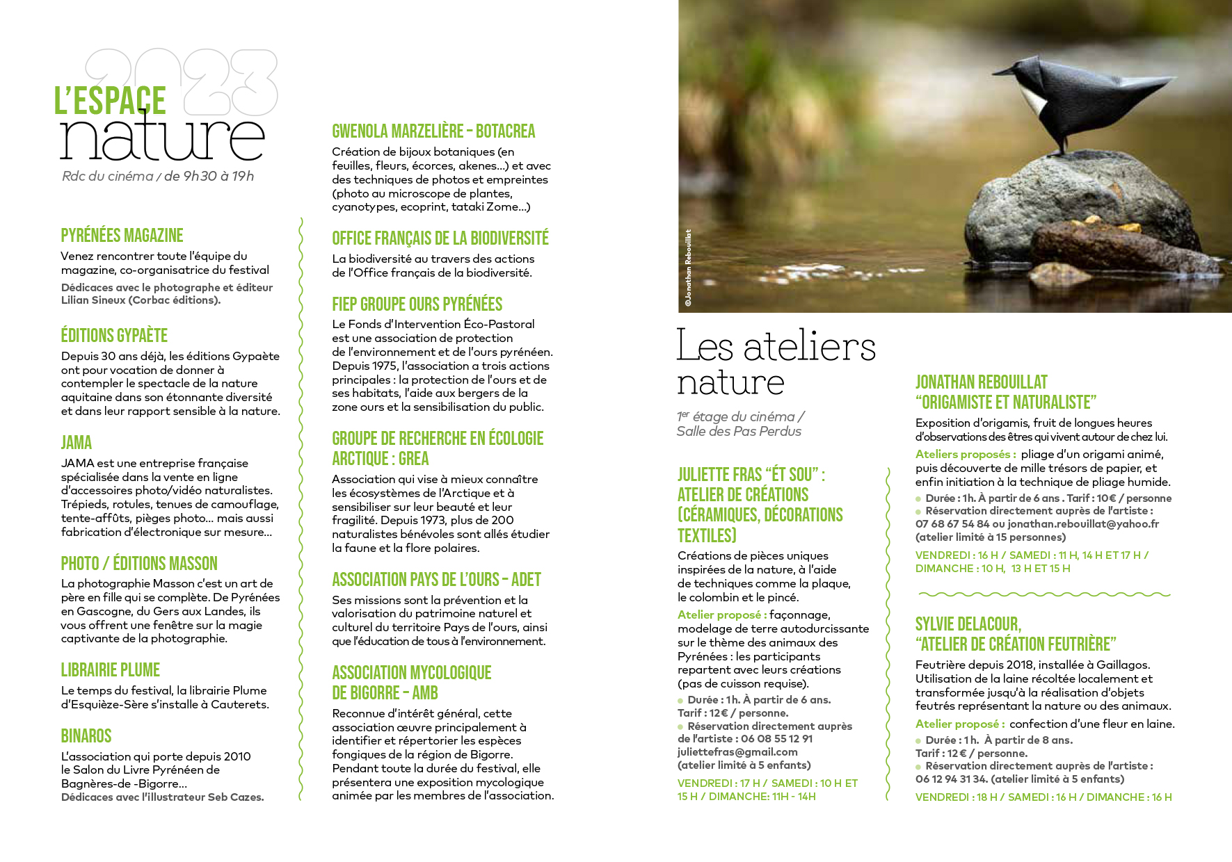 FPIN 2023 - Espace & Ateliers Nature